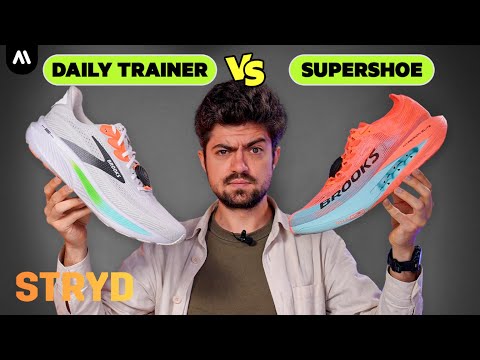 Brooks Ghost 17 vs Hyperion Elite 5 | Daily Trainer vs Super Shoe with STRYD Power Data