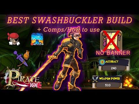 Best Swashbuckler Build, Powers and Companions Pirate101