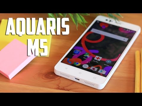 bq aquaris M5, Review en español