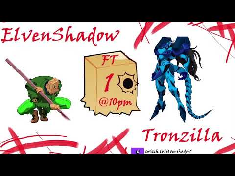FT10@10pm ElvenShadow (Faust) vs Tronzilla (Justice). GGXXAC+R first to 10 exhibition match. 5/5/21