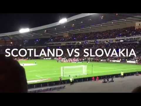 Scotland 1-0 Slovakia | World Cup Qualifiers | Highlights & Fan Footage | 05/10/17