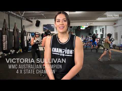 Who was Victoria Sullivan before Muay Thai?