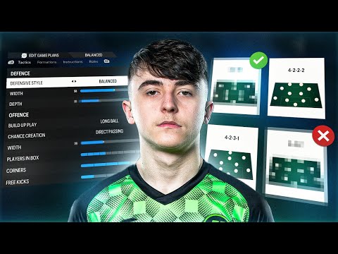 BEST PRO FORMATIONS & TACTICS IN EAFC 24 I 4-2-3-1, 4-3-2-1, 4-2-2-2 & 4-1-2-1-2 (2)