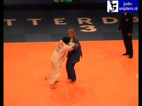 Judo 2009 Rotterdam: Cotton (CAN) - Sun (CHI) [-78kg].