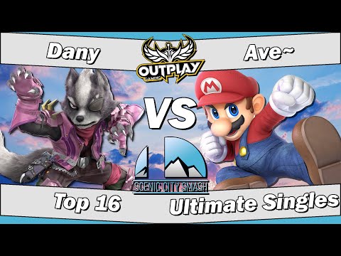 Scenic City Smash I Winners Quaters - Dany (Wolf) Vs. Ave~ (Mario) Smash Ultimate