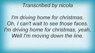 Saint Etienne - Driving Home For Christmas Lyrics