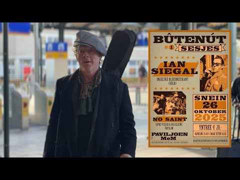 Ian Siegal & No Saint te gast yn paviljoen Mem by "De bûtenút sesjes"
