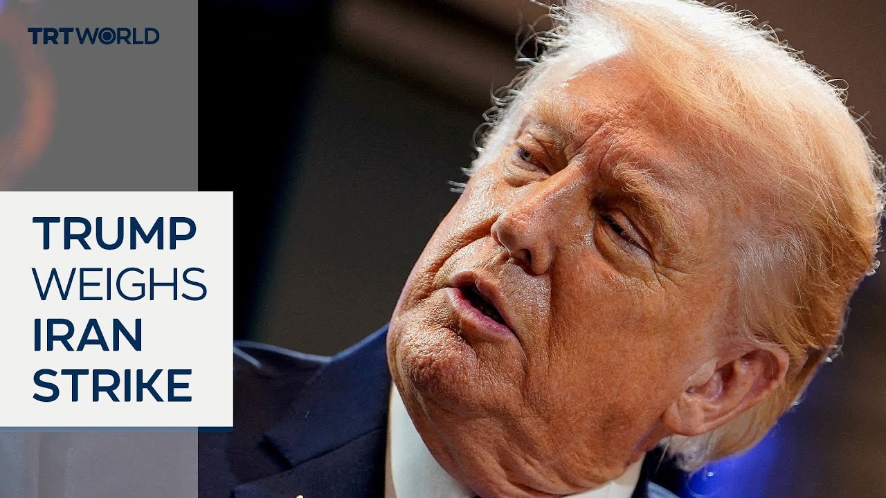 Trump says he's considering limited strike on Iran