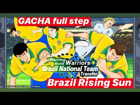 GACHA Full Step Brazil Rising Sun - Captain Tsubasa Dream Team