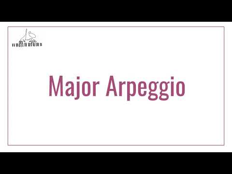 Major Arpeggio for Singers (Grade 1)