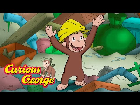 Where Does the Trash Go? 🐵 Curious George 🐵 Kids Cartoon 🐵 Kids Movies