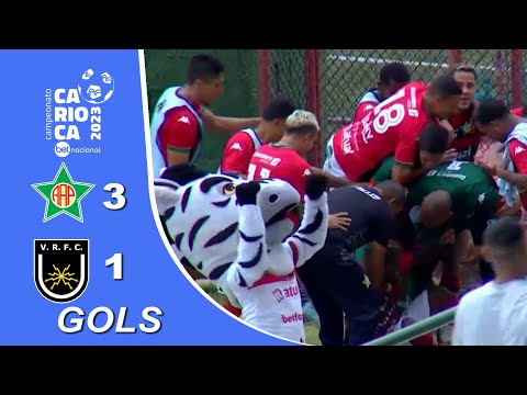 PORTUGUESA 3X1 VOLTA REDONDA - TAÇA GUANABARA 2023 - 7ª RODADA