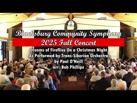Dreams of Fireflies On a Christmas Night / O'Neill arr. Phillips