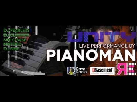 Pianoman Comes To Unity 10th May @ The Basement Stoke On Trent
