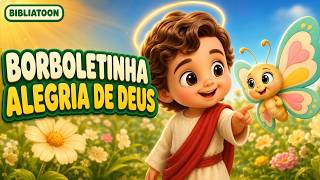 Girafinha que Olha para o Céu 🦒 Música Infantil Cristã para Bebês e Crianças | Bibliatoon