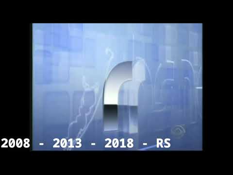 Cronologia de vinhetas do RBS Notícias/NSC Notícias - 1990 - 2020