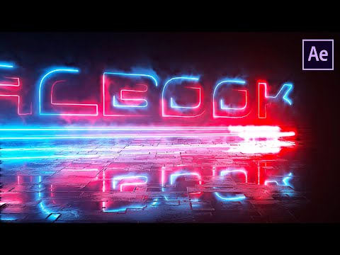 Easy After Effects Tutorial Particles Logo Text Animation Download Free Template