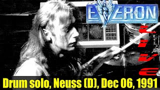 EVERON - Drum solo - Neuss, Germany, Dec 06, 1991