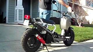 2008 Honda Ruckus with mods and Upgrades.