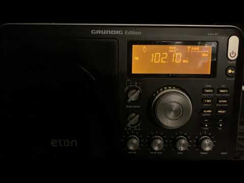 FM DX: 102.1 KMJQ Houston, Texas - legal ID, November 7, 2021 in NW Arkansas