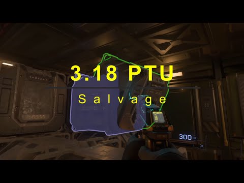 Star Citizen Salvage 3.18 PTU Salvage in the Vulture + Cargo Refactor.
