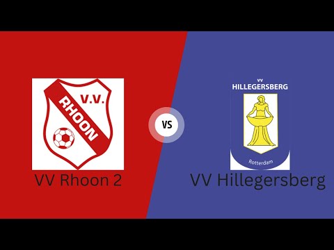 VV Rhoon 2 - VV Hillegersberg 2 Samenvatting
