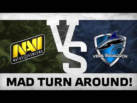 MAD TURN AROUND! by Na`Vi vs Vega Squadron @ TI5 EU Quals