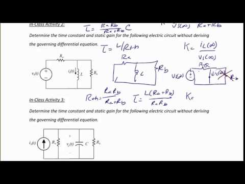 ECE205 Lecture 1-2: Solving First-Order Systems