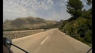 preview picture of video 'Downhill Mallorca with road bike Formentor - Port de Pollenca'