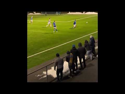 a young talented boy of 18 years shows his skills towards tistedalen and borgen il. (FABIAN HAGEN)