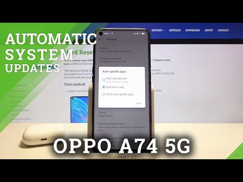 How to Stop Auto Updates in OPPO A74 5G – Turn Off Auto Updates