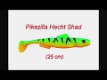 MT-Lures Pikezilla Hecht Shad 25cm - UV Natural Roach - 122g - 1 Stück