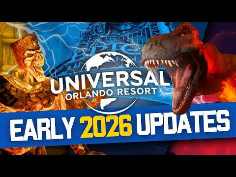 Most IMPORTANT Updates to Universal Orlando in Early 2026