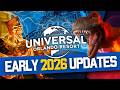 Most IMPORTANT Updates To Universal Orlando In Early 2026