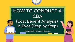 How to Calculate Cost Benefit Analysis Step by Step in Excel