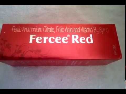 Benefits of Fercee Red Syrup
