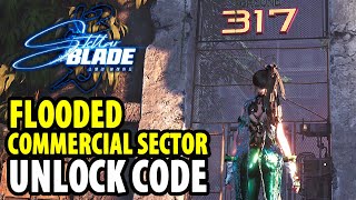 How to Unlock Flooded Commercial Sector 317 Door Code | Stellar Blade