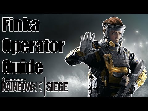 Rainbow Six Siege: Finka Operator Guide- Best Support!?
