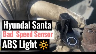 Hyundai Sonata Bad Speed Sensor ABS Light 🔆