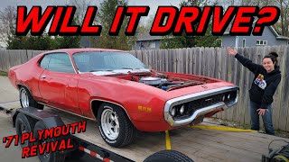 ABANDONED MOPAR Budget Performance Upgrades + First Drive in YEARS!