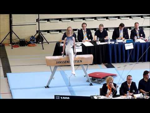 Jelle turnt 1/2 finale NK in Alkmaar 2016