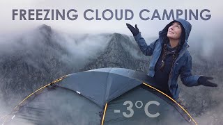 Winter Mountain Camping with Inversion • This Was So Beautiful!