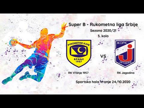 SBRL / 3. kolo / RK "Vranje 1957" - RK "Jagodina" 22:24 (24.10.2020)