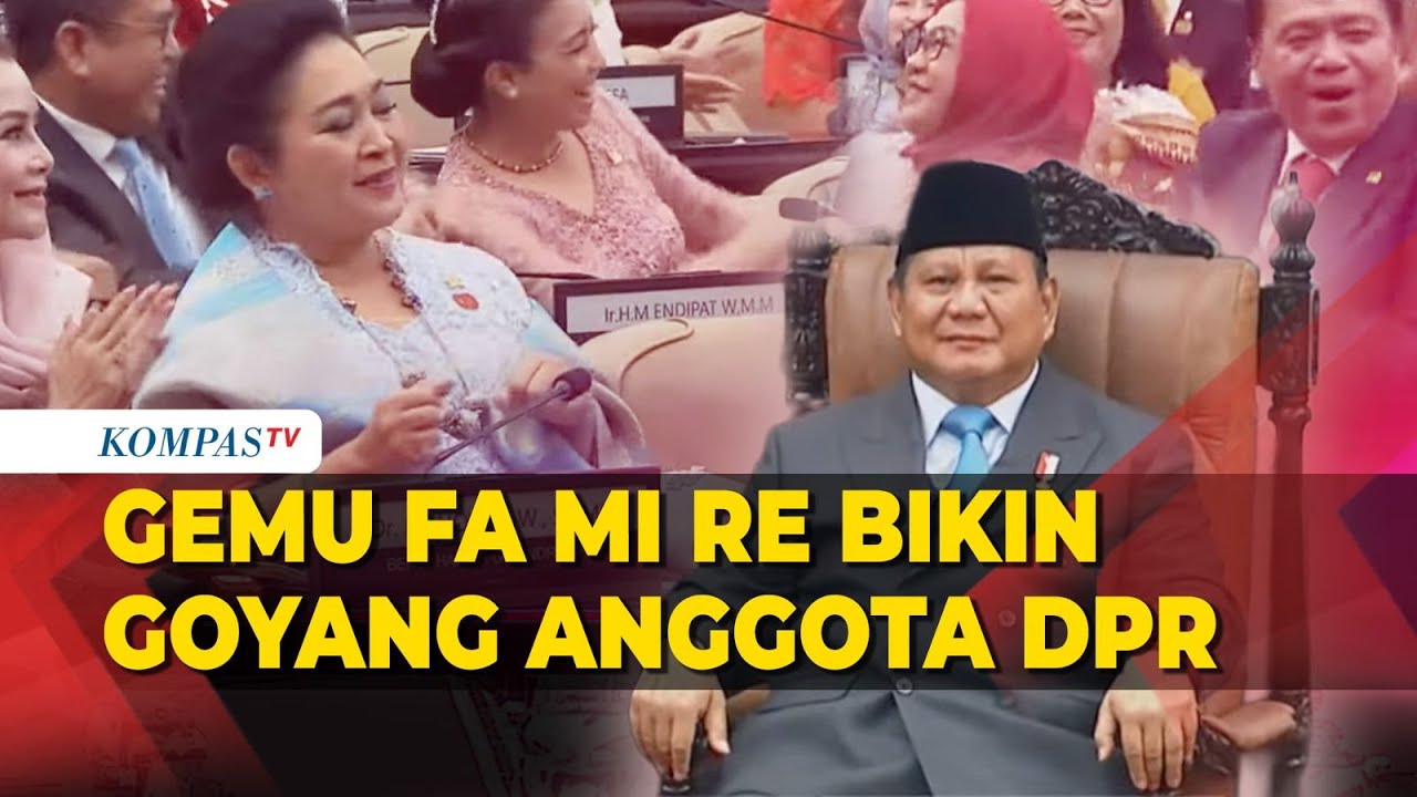 Titiek Soeharto Joget di Meja! Sajojo & Gemu Fa Mi Re Dinyanyikan di Sidang Tahunan MPR 2025