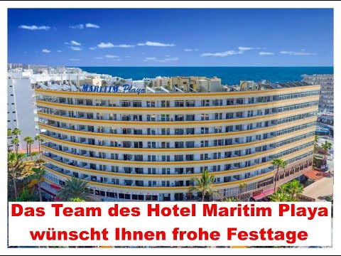 Happy Holidays from Hotel Maritim Playa!
