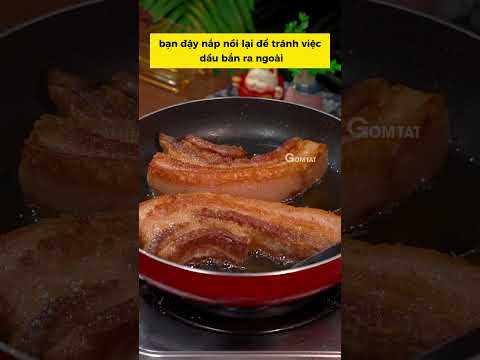 Thịt chiên giòn đơn giản theo phong cách nhà làm