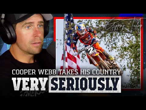 "Doubt him for a second and he'll go win!" - Cooper Webb as the 250F rider for Team USA for MXoN