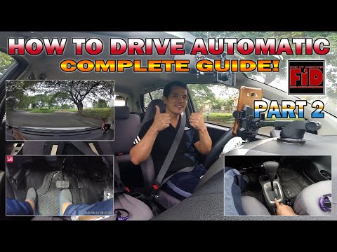 How To Drive An Automatic Car - FULL Tutorial For Beginners Part2
