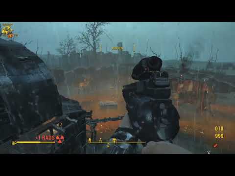 Fallout 4 Modded, Zombie World gameplay pt140  East Coast