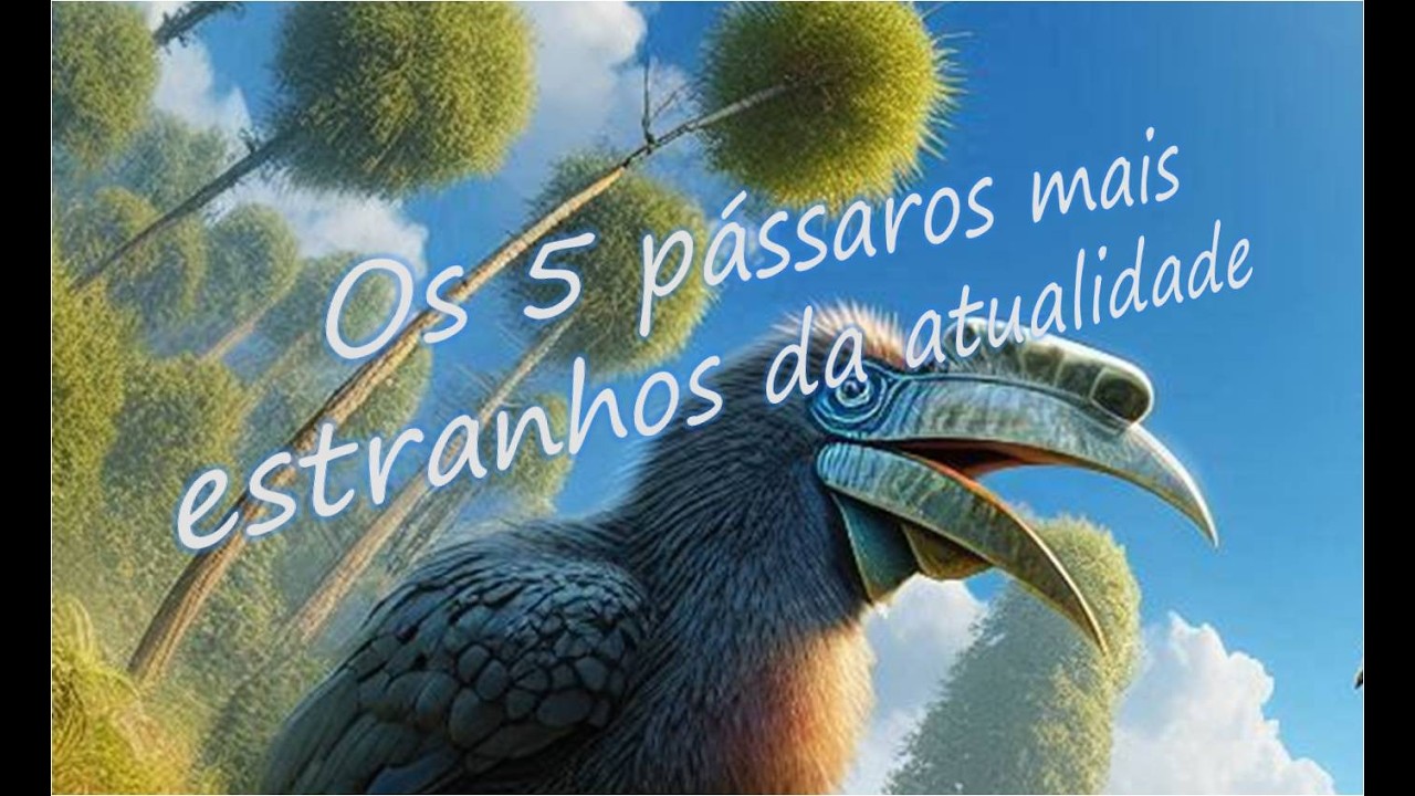 As 5 aves mais estranhas da atualidade